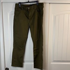 Levi's Men's Straight Jeans in Olive Green